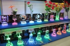 [국제 LED & Display 영상] 크리스탈 속의 환상적인 LED 빛, 라이트리