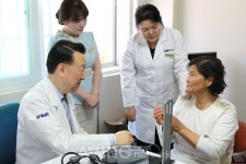 KMI, 남양주 와부읍 월문5리 영농회 의료지원 1사1촌 자매결연