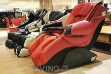 이나다훼미리 안마의자, 롯데백화점 부산광복점 입점