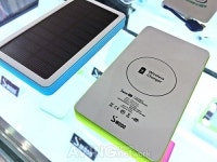 [GMV 2016] 명성, 무선충전 태양열 보조배터리 선보여