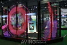 [2018 KOPPEX 영상] 지스마트글로벌, 투명한 공간에서 품격 있는 영상 구현하는 G스마트글라스 선봬