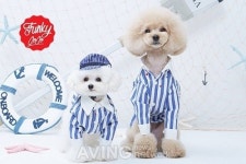 [미리보는 스탠바이펫쇼] 펑키코코, 린넨베이스볼 져지 등 반려동물 의류, 액세서리 선보일 예정