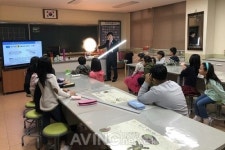 전북 남원 금지초등학교 스마트융복합 과학 특강 스마트 LED 실험 및 전시체험 실시