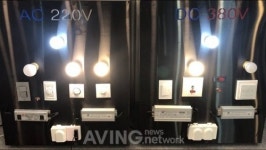 리치홈이엔씨 | [LED & OLED EXPO 2019 영상] 리치이엔씨, 가정에서도 안전하게 사용 가능한 DC 380V 콘센트 선봬