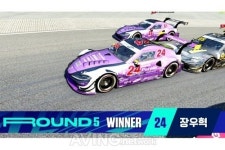 퍼플모터스포트, 팀워크 선보이며 e슈퍼레이스 5라운드 우승!