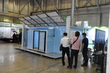 케이엠티시, ENTECH 2022서 소형풍력과 태양광 사용한 이동식 하이브리드 발전설비 소개해