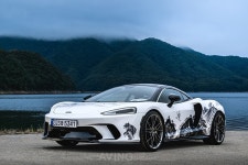 맥라렌-디자이너 김리을 아트 협업... GT 아트 카(ART CAR) 공개!