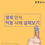 [카드뉴스] 생체 인식 적용사례 살펴보기