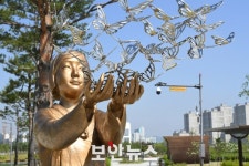 양주시 통합관제센터, 옥정중앙공원 ‘평화의 소녀상’ 24시간 지킴이