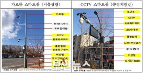 서울시, 가로등·신호등·와이파이·CCTV 한번에 ‘스마트폴’ 26개 첫 구축 완료