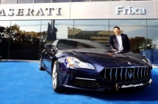 프릭사모터스, 이대호 선수에 마세라티 ‘더 뉴 콰트로포르테’ 의전 차량 지원