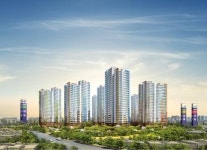 신풍역 양우내안애 1,091세대 아파트 4-Bay 설계 도입