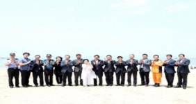 인천 중구청장 김홍섭,  을왕리 해수욕장 개장식 참석...안전관리 당부