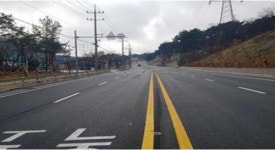 대구시, 달성1차 산업단지 진입도로 확장 개통