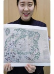 고 지도, 전주한지로 제작 배포