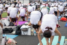 [포토]2018 UN세계요가의날 공식행사 이모저모…세상을 밝혀라!