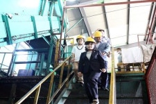 용산구의회 의원들, 용산구 재활용 선별장 찾아 애로사항 청취