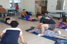 동주대 물리치료과, 동삼종합사회복지관서 해돋이건강클리닉 봉사