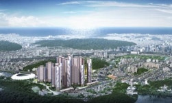 부산 초읍 지역주택조합아파트 동원로얄듀크 홍보관 오픈