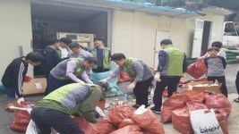 [포토] 한국폴리텍대학 동부산캠퍼스, 성애원서 봉사활동