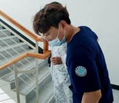 갑을녹산병원, 환자 안전에 총력…자체 소방훈련 진행