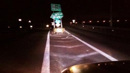 [사진] 영천시 도로 이정표, 훼손된 채 수개월째 방치