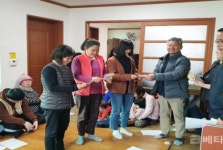 담양군 월산면 용오름마을 자치회 ‘눈길’
