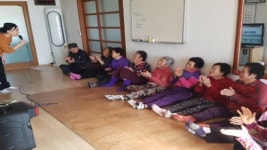 김제시 보건소, 2019년 찾아가는 노래교실 진행 중