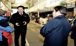 의령군, 설 연휴 대비 의령시장 및 다중이용시설 방문