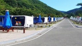 영천시, 치산관광지 캠핑장 카라반 새 단장