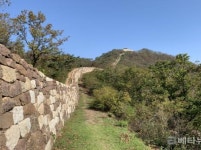 김포시,  문수산성 성곽 보수공사 완료