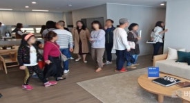 ‘e편한세상 거제 유로아일랜드’ 주택전시관, 주말 3일간 1만 2천여 명 몰려