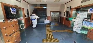경주시농업기술센터, 코로나19 예방 방역소독 실시