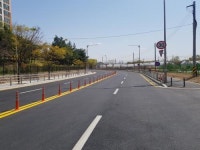 김포시,  도시계획도로(중로1-15호선) 확포장사업 완료