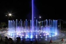 사천시, 삼천포대교공원 음악분수 본격 가동