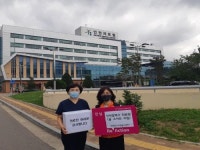 인천 동구 자원봉사센터, 코로나19 대응 의료진에 쿨 스카프 지원