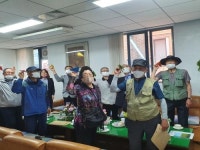 진주 상평동 경로당 회장단 간담회...복지시책 홍보