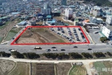 남해읍 공영주차장 조성사업 착공