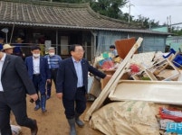 영광군, 법성면 침수 주택 응급복구 지원