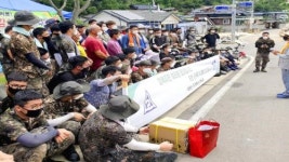 합천군, “육군 39사단, 쌍책면 건태마을 수해복구 대민지원 마무리”