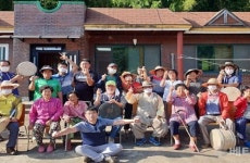 [포토] 장흥군 장동면 진곡마을 추석 풍경, ‘가족이 된 이웃’