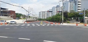 영천시, 영천중학교~완산오거리 간 도로 일부 구간 개통