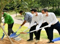 담양군, 대전면에 한재골 수목정원 조성… 기념 식수행사 열어