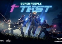 배틀로얄 PC 슈팅게임, 슈퍼피플 알파 테스트 시작