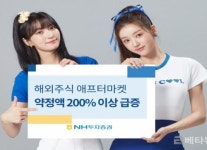 NH투자증권, 해외주식 애프터마켓 약정액 212% 이상 급증