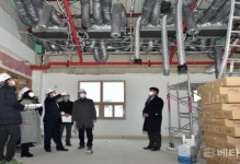 [포토] 김석준 교육감 17일 신설 학교 및 기관 개교·개관 준비사항 점검