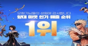 [주간 모바일 순위] 던파모바일, 양대 마켓 인기 및 매출 1위 달성