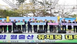 제2회 영암 월출산 경관지구 유채꽃 대축제 개막