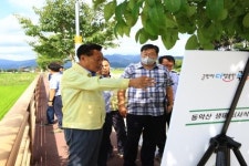이상철 곡성군수, 도림사 관광지 활성화 사업 등 주요 사업 현장 점검