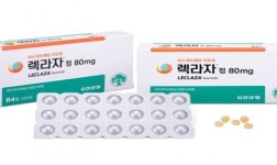 유한양행 비소세포폐암 치료제 렉라자 임상 3상, 이레사 대비 뇌전이 항종양 효과 우수